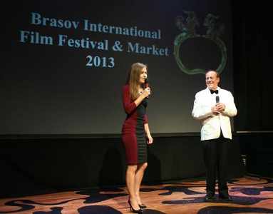 Producer Daria Trifu and Director Bruno Pischiutta present Brasov International Film Festival & Market.
