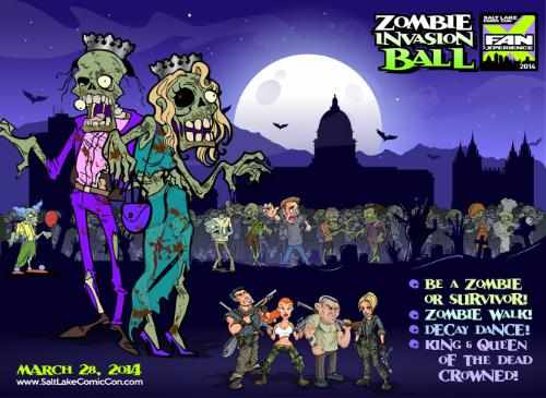 Salt Lake Comic Con FanXperience Zombie Ball