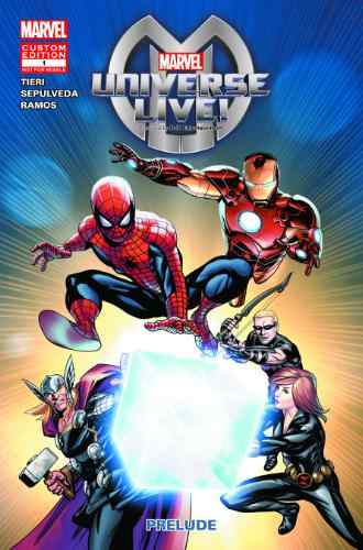 Comic Book Prequel for Upcoming Marvel Universe LIVE!
