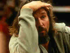 Jeff Bridges in THE BIG LEBOWSKI, 1998.