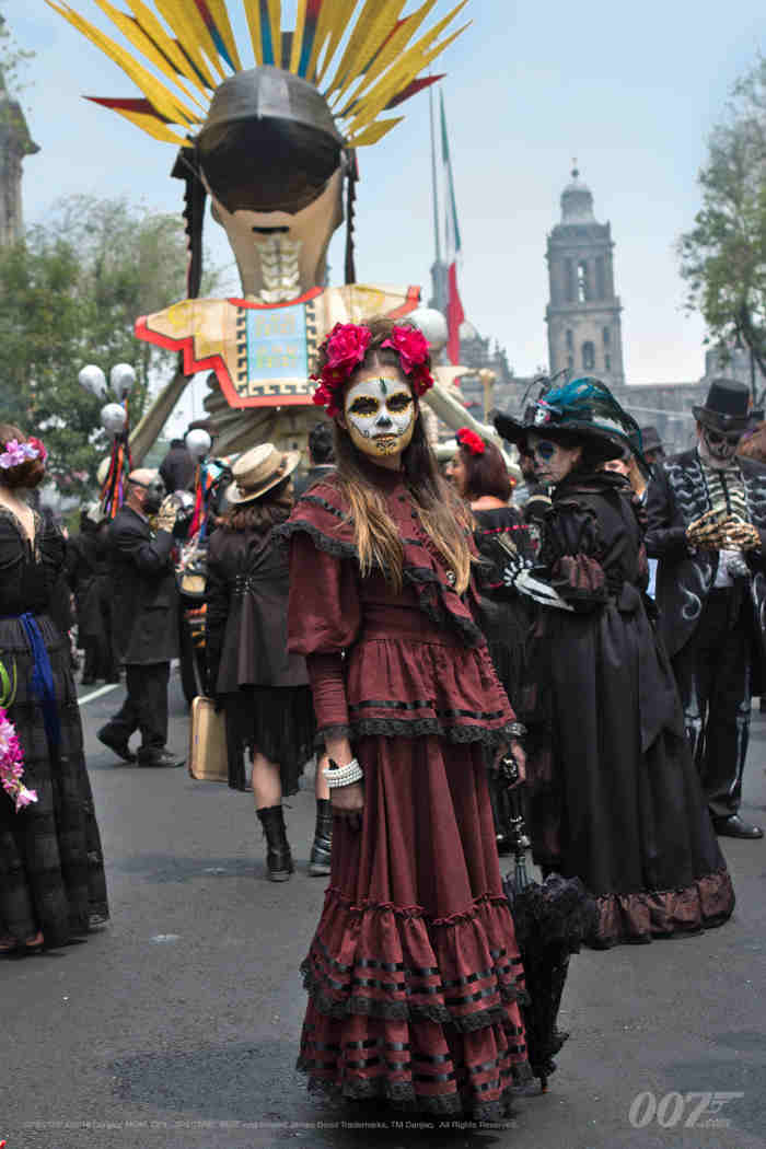 Bond Film Spectre Features Day of the Dead