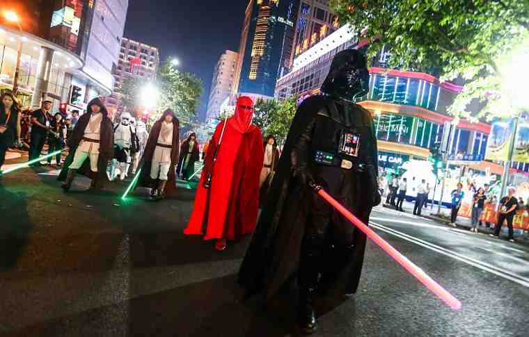 'Star Wars: The Force Parade' Invades Shanghai