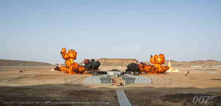 Spectre Breaks the Record for Largest Film Stunt Explosion