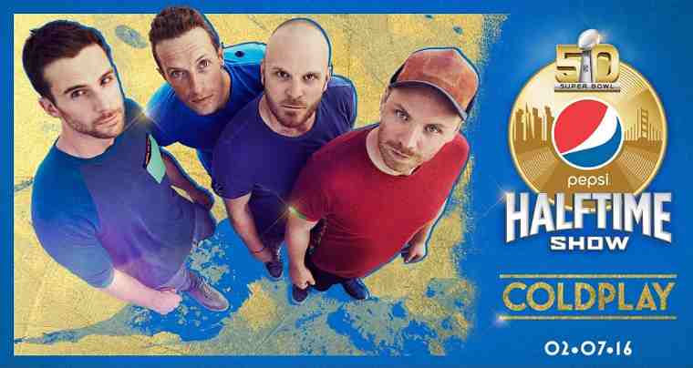 Coldplay to Perform at Pepsi Super Bowl Show
