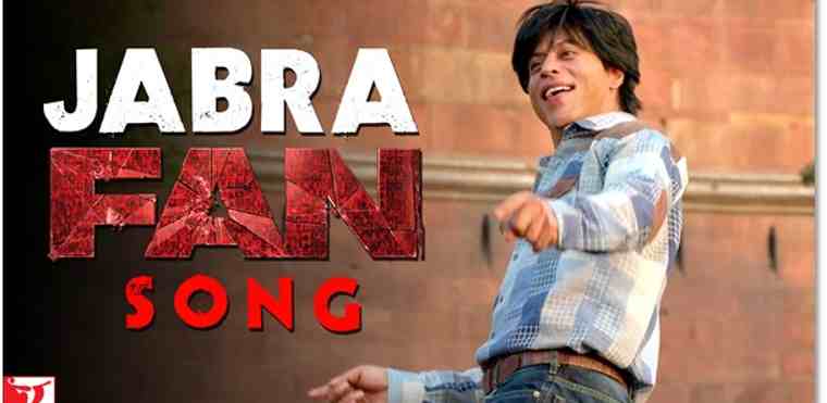 Bollywood Actor Shah Rukh Khan Sings Fan Anthem