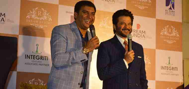 Bollywood Film Star Anil Kapoor Unveils Real Estate Project