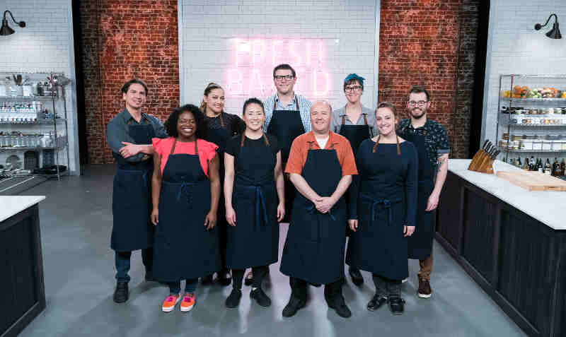 The contestants of Food Network's Best Baker in America