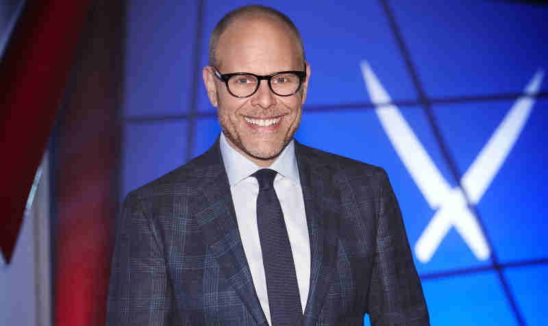 Alton Brown on Food Network's Iron Chef America