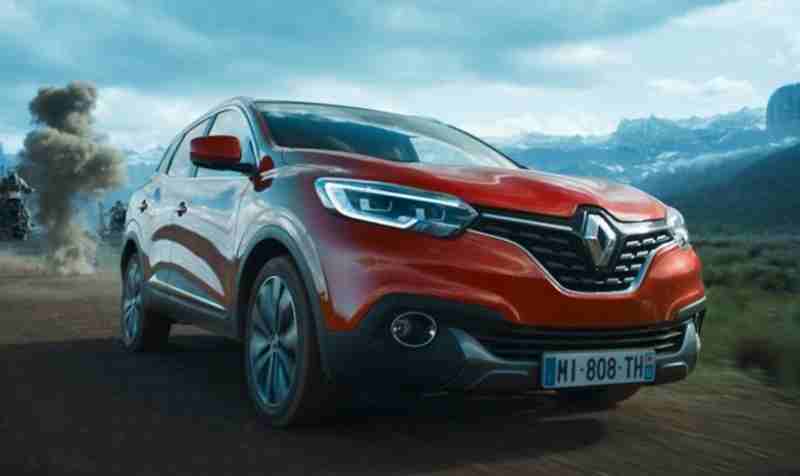 Renault KADJAR exterior in Star Wars environment