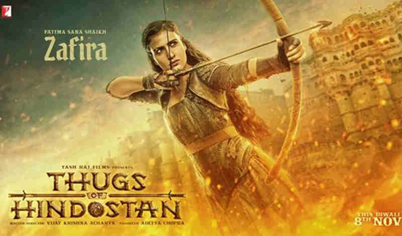 Fatima Sana Shaikh Appears as Zafira in Thugs of Hindostan