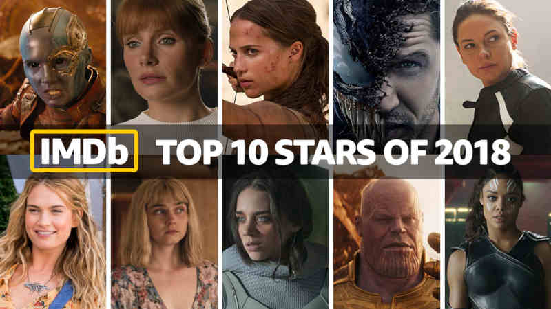 IMDb Top 10 Stars of 2018