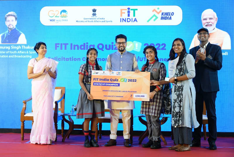 Disney Hotstar to Air National Rounds of Fit India Quiz. Photo: PIB