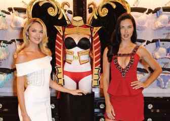 Victoria's Secret Angels Adriana Lima and Candice Swanepoel