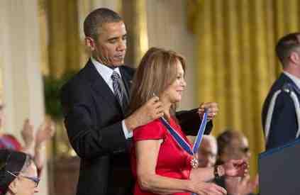 President Obama Honors Actress Marlo Thomas