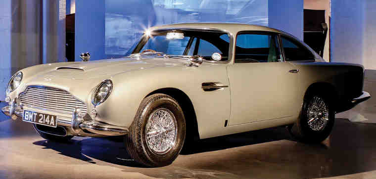 James Bond Vehicles in the London Film Museum