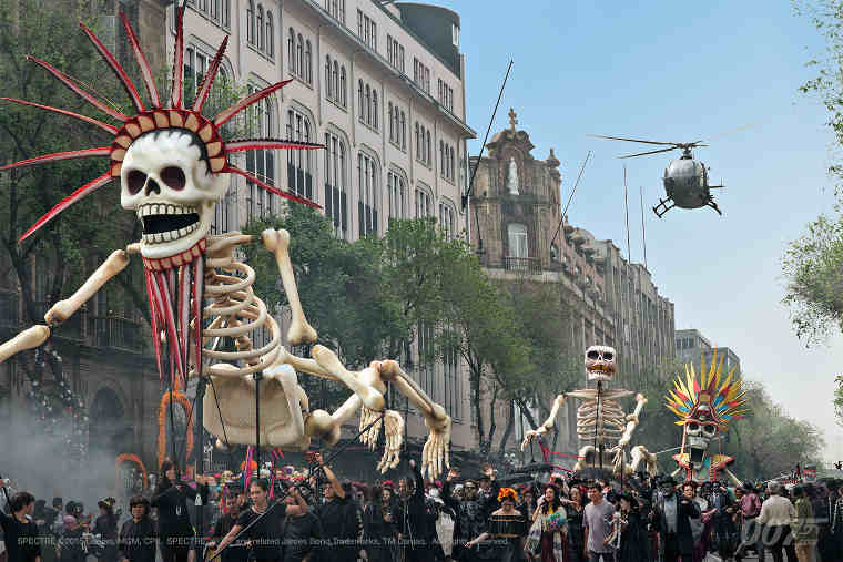 Bond Film Spectre Features Day of the Dead