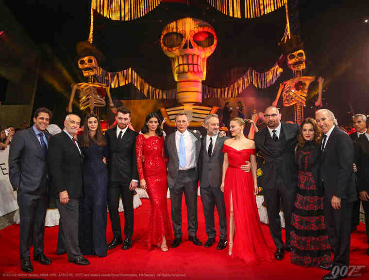 Spectre Premiere of the Americas Held in Mexico City