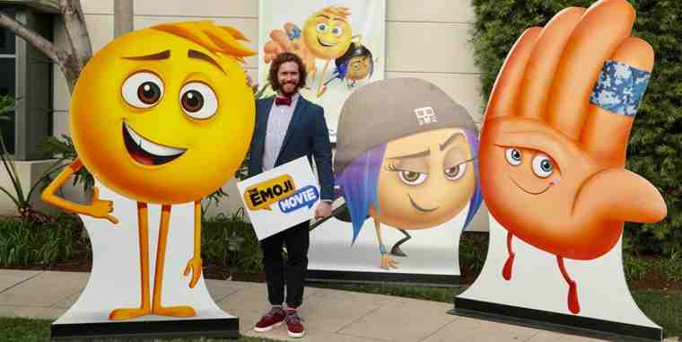 TJ Miller as Gene attends Sony Pictures Animation Slate Presentation in Columbia Pictures and Sony Pictures Animation's THE EMOJI MOVIE.