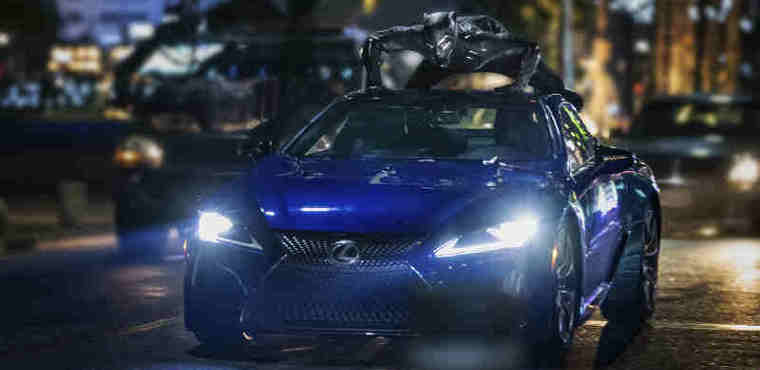Lexus LC 500 Showcased in Marvel Studios' Black Panther