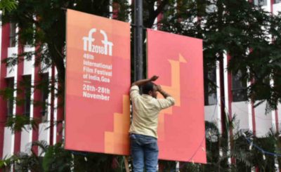 Goa prepares to welcome the 49th International Film Festival of India (IFFI-2018), in Panaji, Goa on November 19, 2018. Photo: PIB