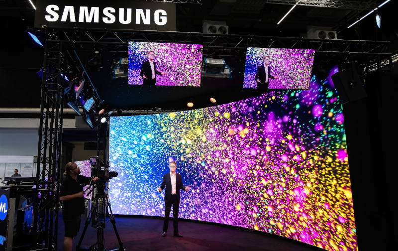 Samsung The Wall for Virtual Production. Photo: Samsung
