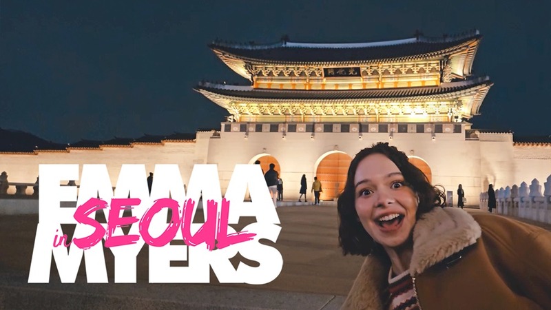 “Emma Myers in Seoul” Film. Courtesy: Samsung