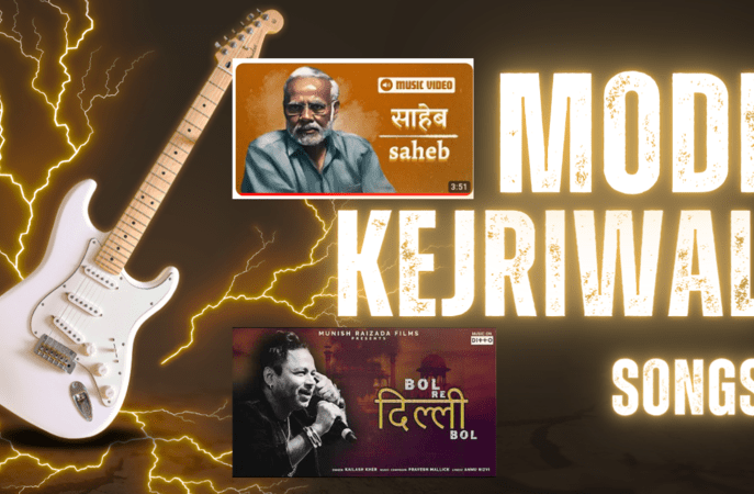 Hindi Music Song Videos Explain the Characters of PM Modi and Kejriwal. Photo: RMN News Service