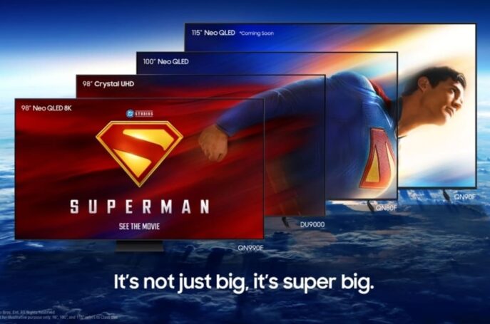 Samsung Electronics has announced a global partnership with Warner Bros. and DC Studios to commemorate the highly anticipated new “Superman” film. Photo: Samsung
