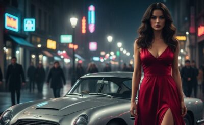 Representational image of a Bond Girl in the upcoming James Bond movie created with Google AI. Photo: RMN News Service