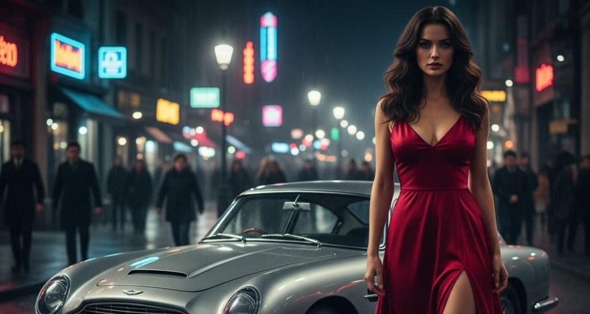 Representational image of a Bond Girl in the upcoming James Bond movie created with Google AI. Photo: RMN News Service