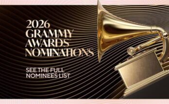 The 2026 GRAMMYS take place Sunday, Feb. 1, and broadcast live on the CBS Television Network and stream live and on demand on Paramount+. Image Courtesy: The Recording Academy / GRAMMYS