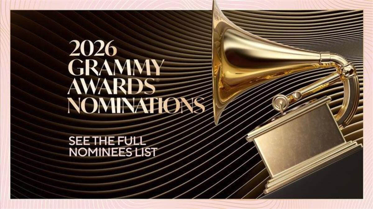The 2026 GRAMMYS take place Sunday, Feb. 1, and broadcast live on the CBS Television Network and stream live and on demand on Paramount+. Image Courtesy: The Recording Academy / GRAMMYS