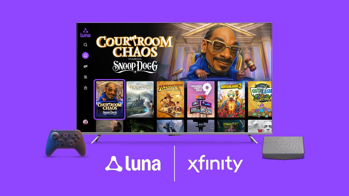 Comcast and Amazon Launch Cloud Gaming Service Luna on Millions of Xfinity Devices. Photo: Comcast