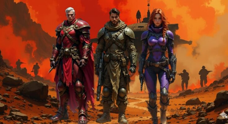 Representational AI-generated image of Robojit and the Sand Planet global entertainment project. By Rakesh Raman | RMN News Service