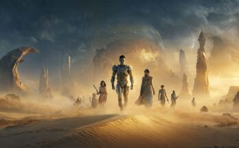 Representational AI-generated image of Robojit and the Sand Planet global entertainment project. By Rakesh Raman | RMN News Service