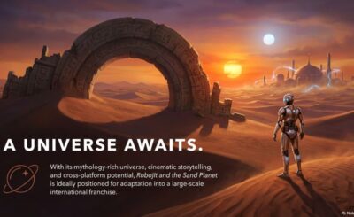 Robojit and the Sand Planet Unveils New Press Kit Created Through NotebookLM