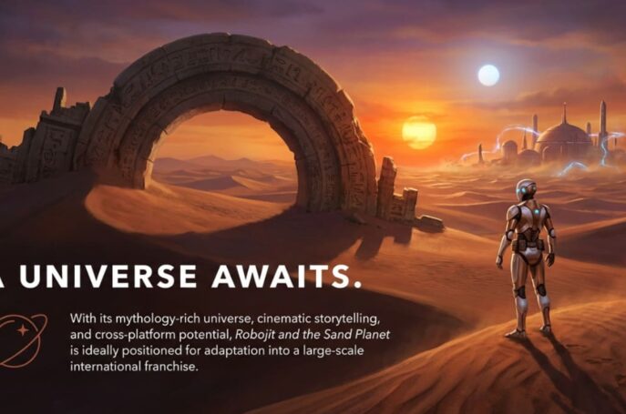 Robojit and the Sand Planet Unveils New Press Kit Created Through NotebookLM