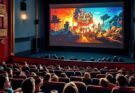 Representational Image of a Movie Theater Created with Meta AI Image Generator.