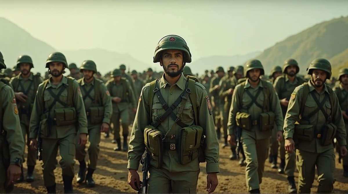 Representational AI-generated Image of a War Movie | RMN Stars News Service