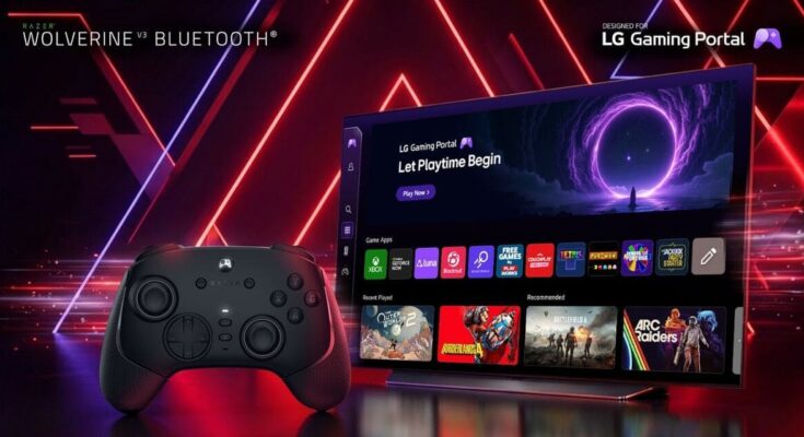 LG Gaming Portal. Photo: LG