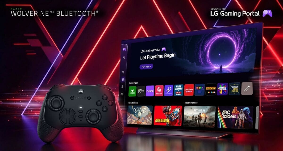LG Gaming Portal. Photo: LG