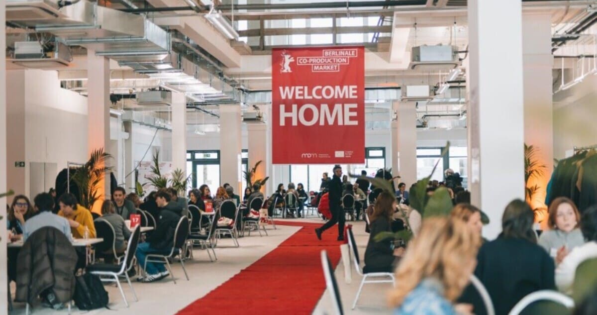 Meetings at the Berlinale Co-Production Market 2025. Photo: Berlinale