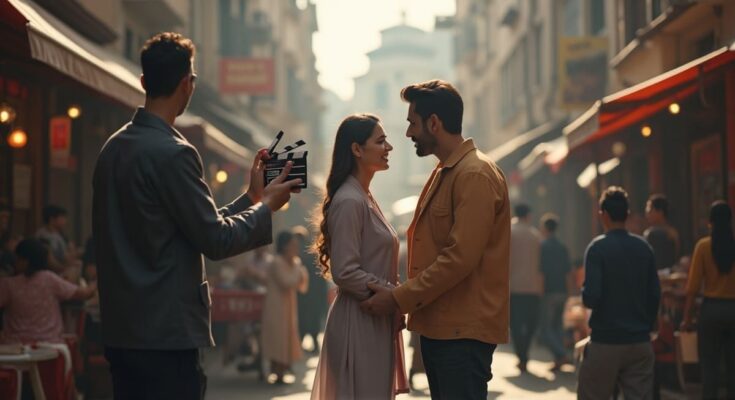 Representational AI-generated Image of Film Shooting | RMN Stars News