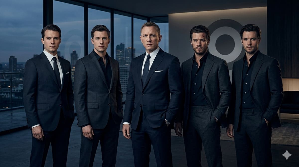 Representational AI-generated Image of the James Bond Actors to Succeed Daniel Craig | RMN Stars News