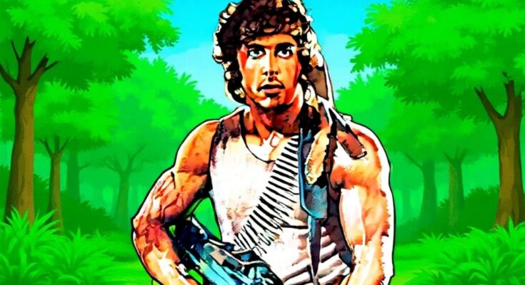 Representational AI-edited Image of John Rambo. | RMN Stars News