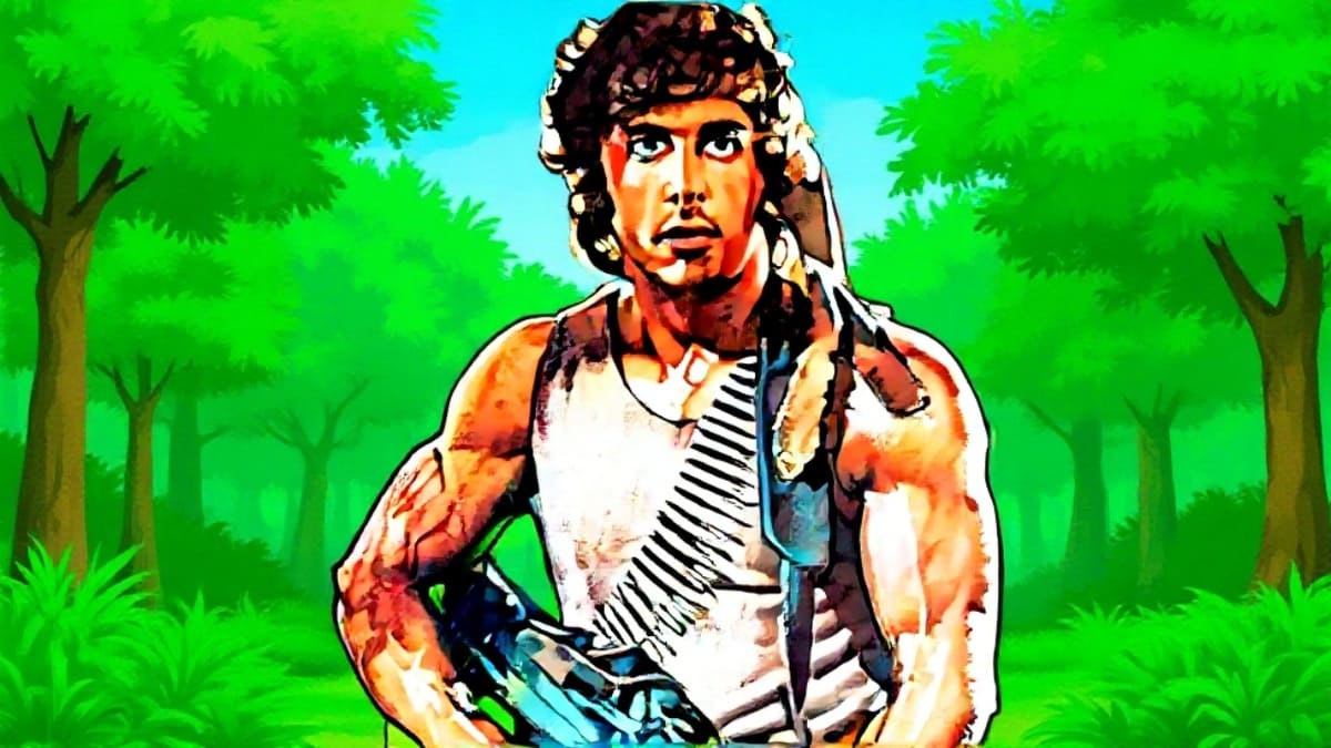 Representational AI-edited Image of John Rambo. | RMN Stars News