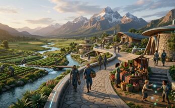 Robojit and the Sand Planet. Radon existed as a quiet, self-sustaining world — a rare balance of simplicity and advancement.