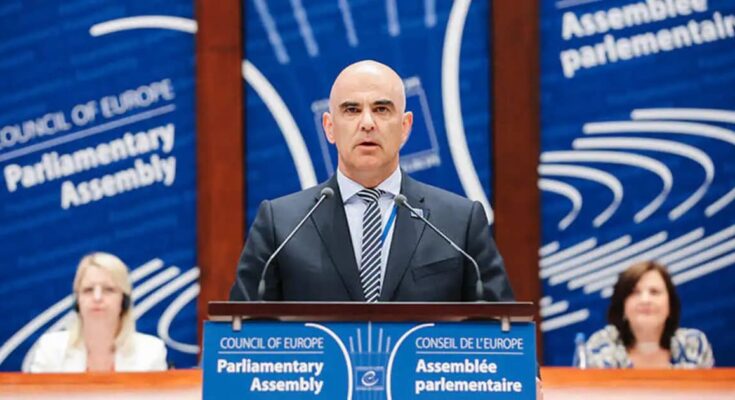 Alain Berset, Secretary General of the 46-Nation Council of Europe. Photo: Council of Europe