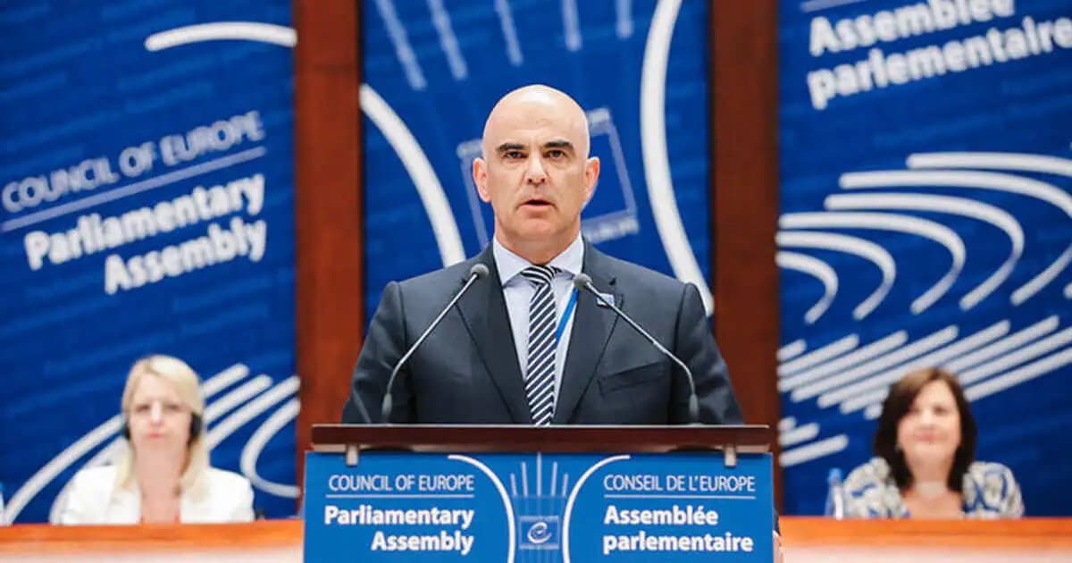 Alain Berset, Secretary General of the 46-Nation Council of Europe. Photo: Council of Europe