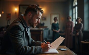 Representational AI-generated Image of a Script Writer | RMN Stars News